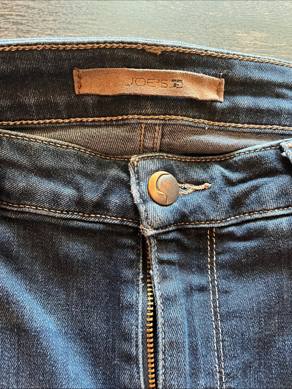Joe's Jeans Dark Indigo Women's Jeggings - Zip Front
